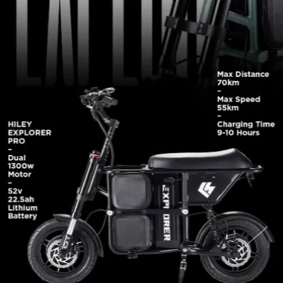 Muddy Fox Explorer Electric Scooter Mini Bike 70km Long Range - Image 3