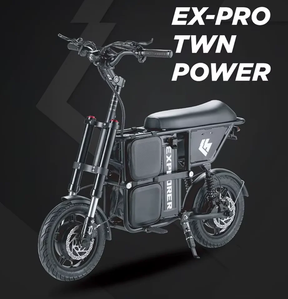 Muddy Fox Explorer Electric Scooter Mini Bike 70km Long Range - Image 4