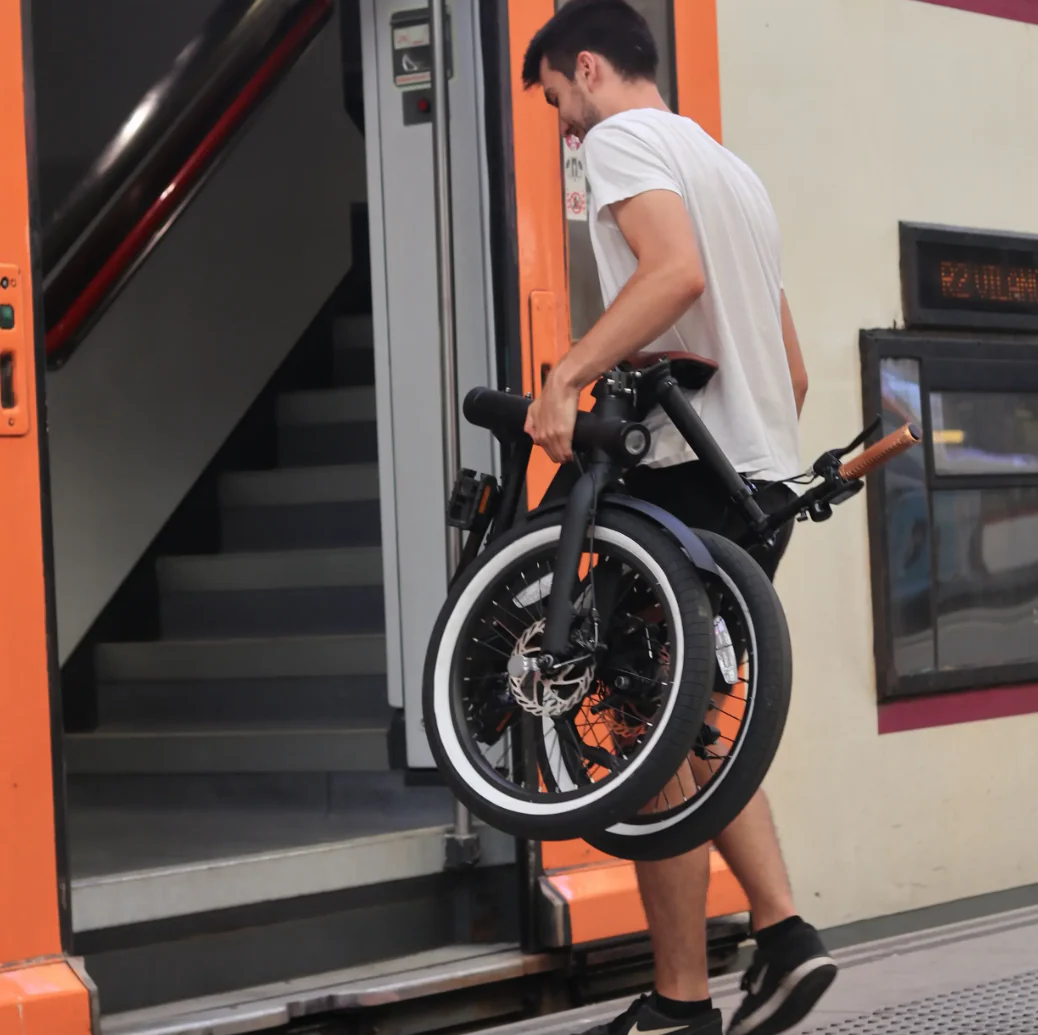 eXXite XS Folding Electric Bicycle metro friendly 250W 36V - Image 6