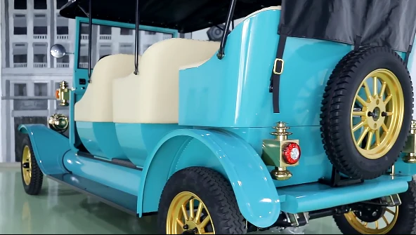 Classic Electric Vintage Car 05,08 seater - Image 5