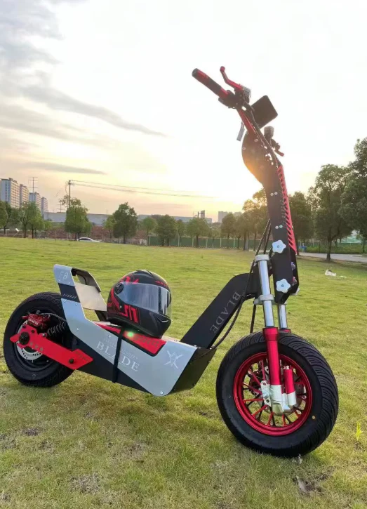 F8 blade mountain off road Electric scooter 72V 30Ah 4000W - Image 13