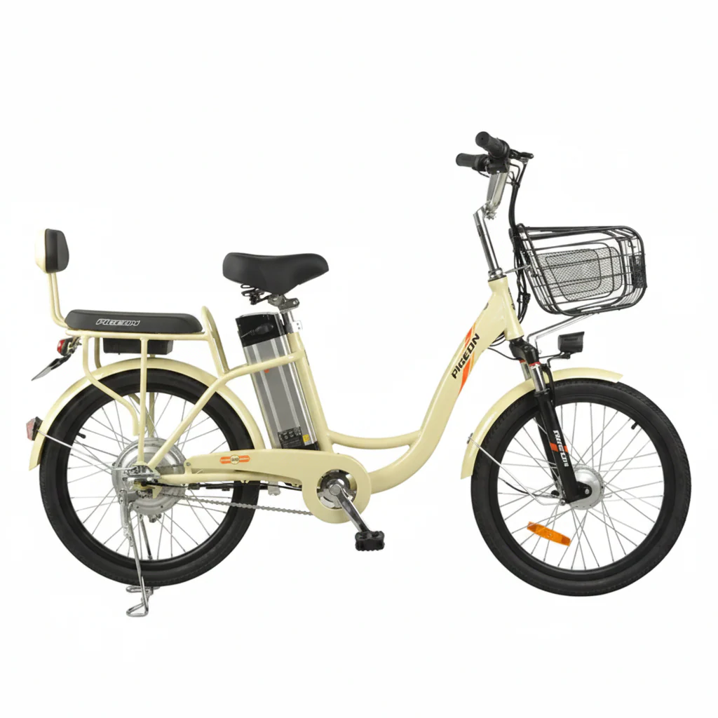 Fashionable Electric Bike with rear Seat Bike For mom & kid