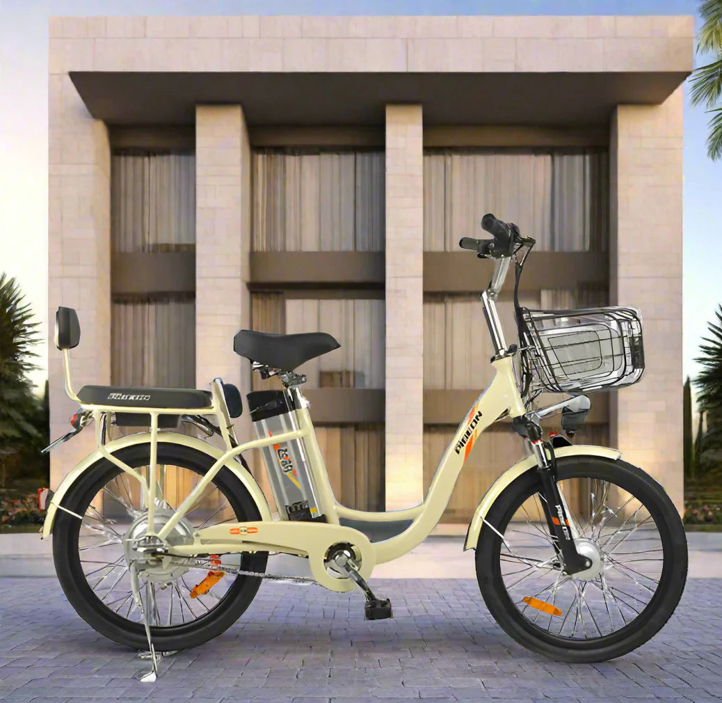 Fashionable Electric Bike with rear Seat Bike For mom & kid - Image 2