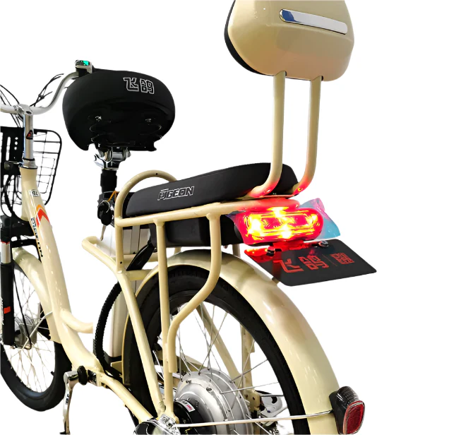Fashionable Electric Bike with rear Seat Bike For mom & kid - Image 4