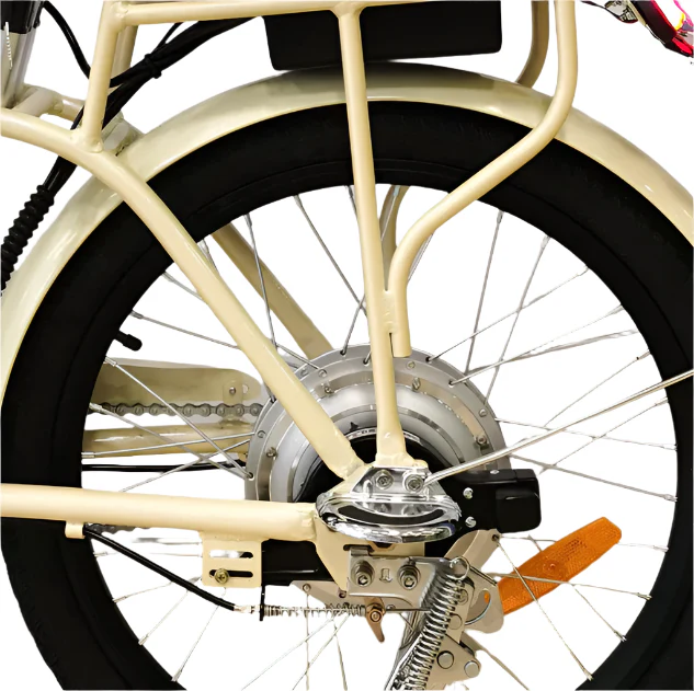 Fashionable Electric Bike with rear Seat Bike For mom & kid - Image 7