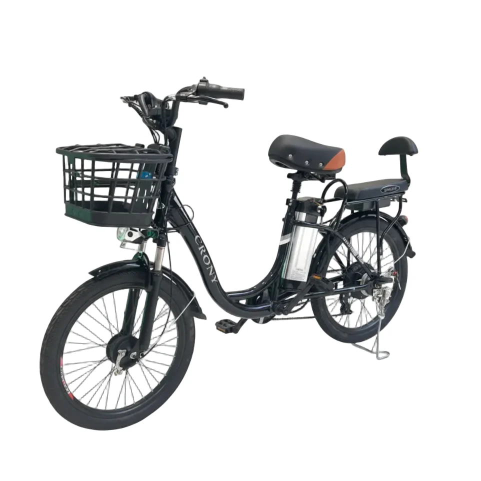 Fashionable Electric Bike with rear Seat Bike For mom & kid - Image 9
