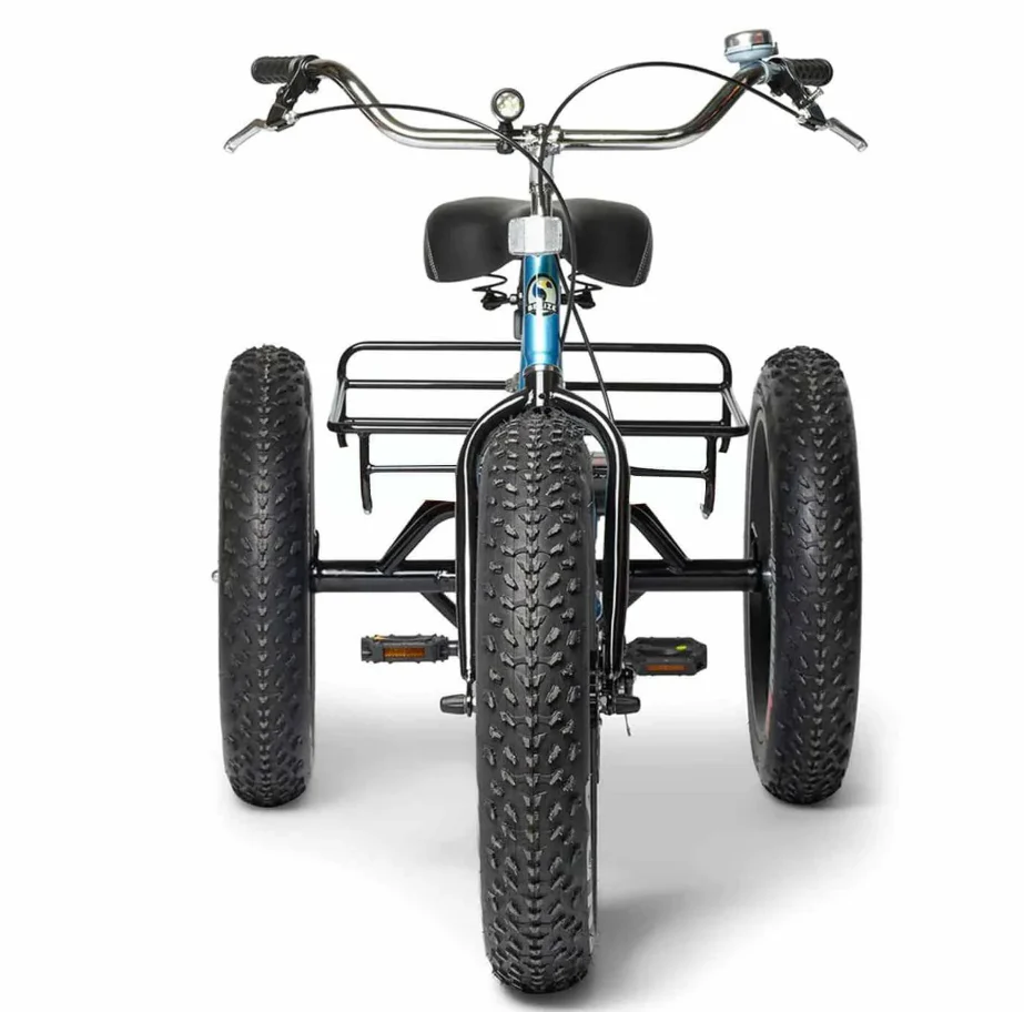 Fat Tire 20" Tricycle with Basket Perfect for Business or Leisure - Image 4