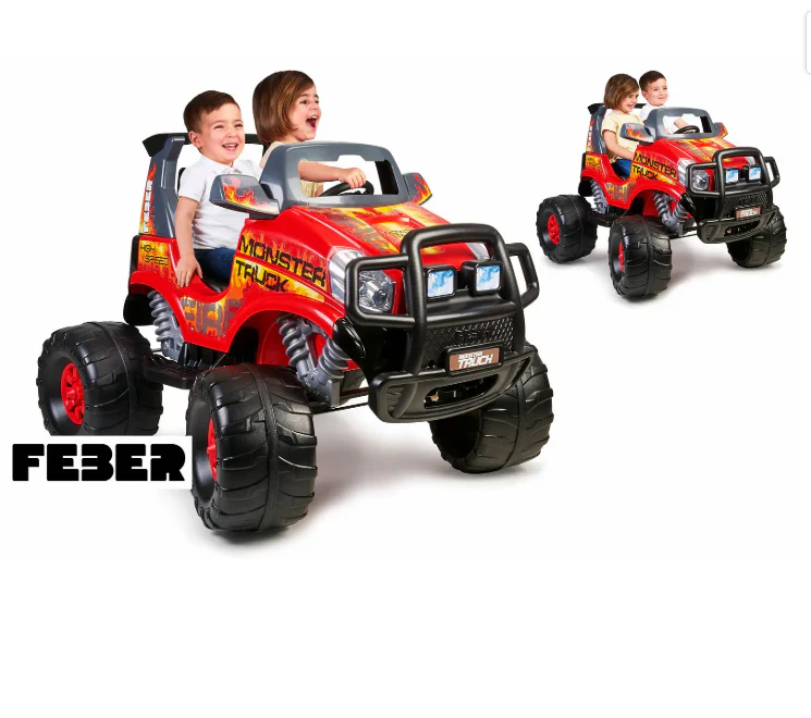 Feber Monster Truck Kids Ride-On Age 3-7 Years - Image 4