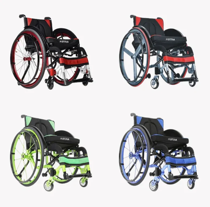 Foldable STELA MN10 Sport Manual Wheel Chair - Image 4