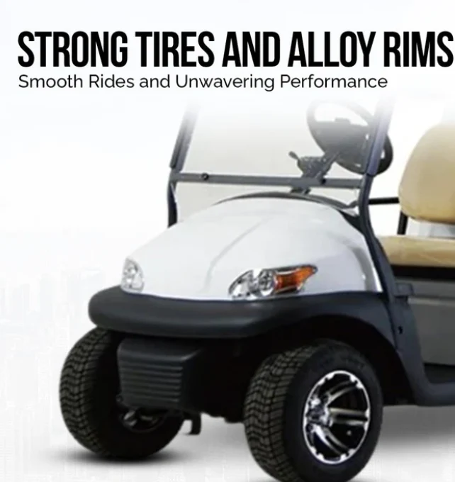 Food Box Electric Golf Cart 2-Seater Buggy - Image 7