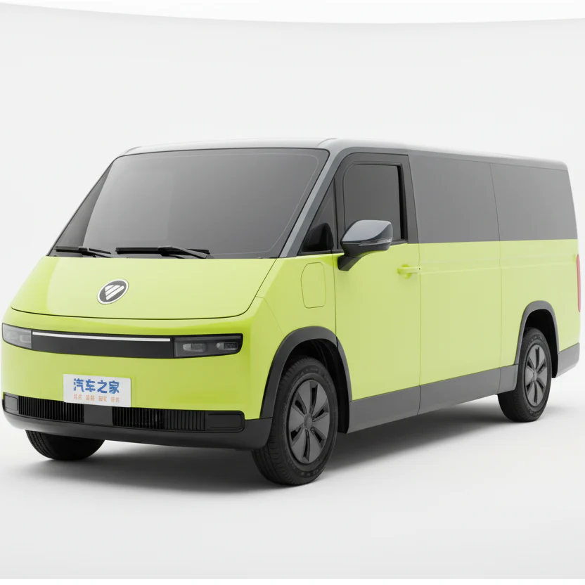 FOTON I9 EV Cargo Passenger Van Energy Saving 4 Wheelers With Backup Camera System