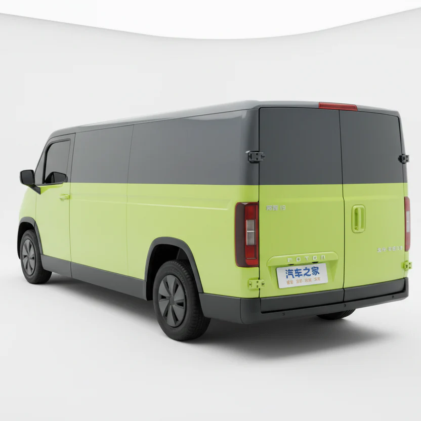 FOTON I9 EV Cargo Passenger Van Energy Saving 4 Wheelers With Backup Camera System - Image 2
