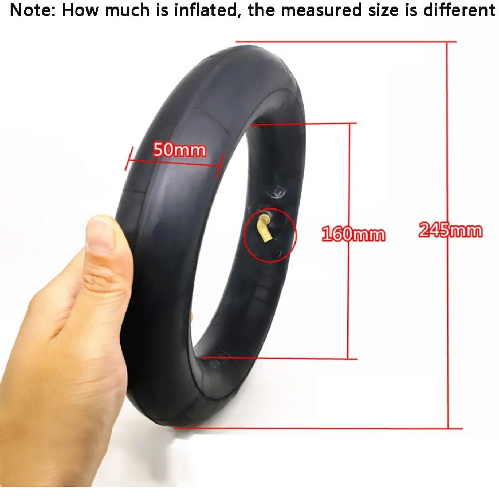10X2.5 Front and Rear, Inner Tube Tire - Image 4