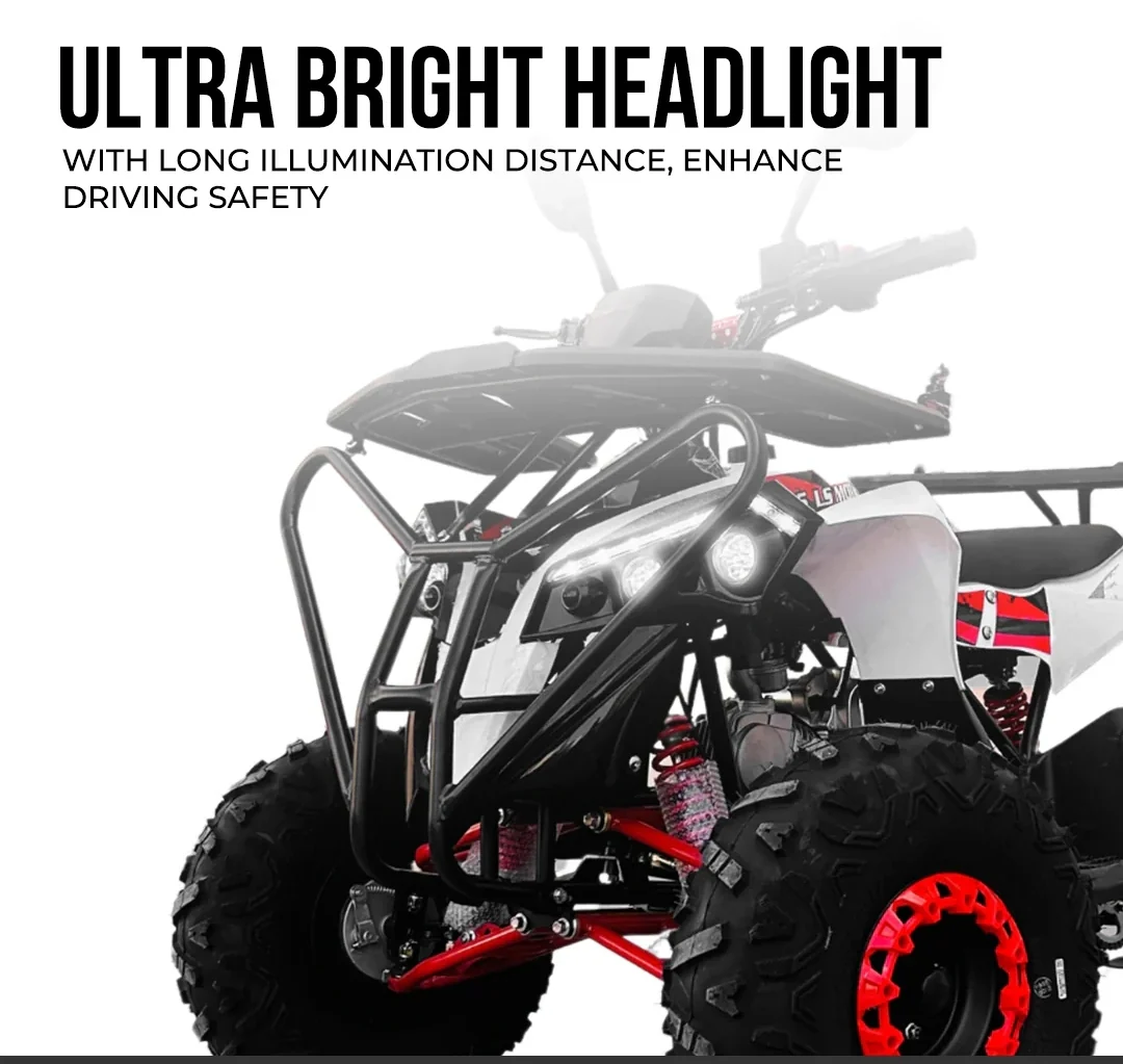 Full Automatic Off Road Atv With Riverse Gear 125cc Gas powered - Image 4