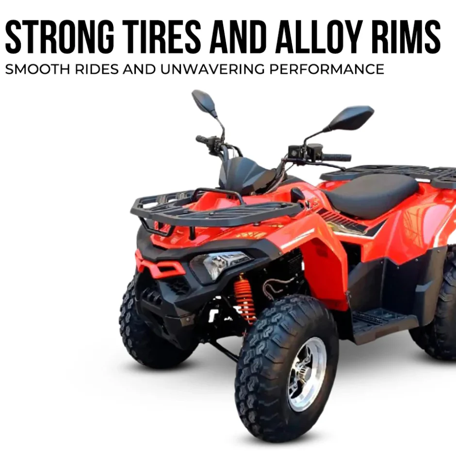 Gas ATV Quad Bike Off Road Rage 230CC Automatic - Image 5
