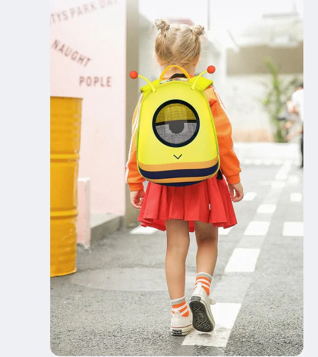 Girls LED Smart Display Backpack Pixel Art Bag Small Ant Cute Carrot - Image 5