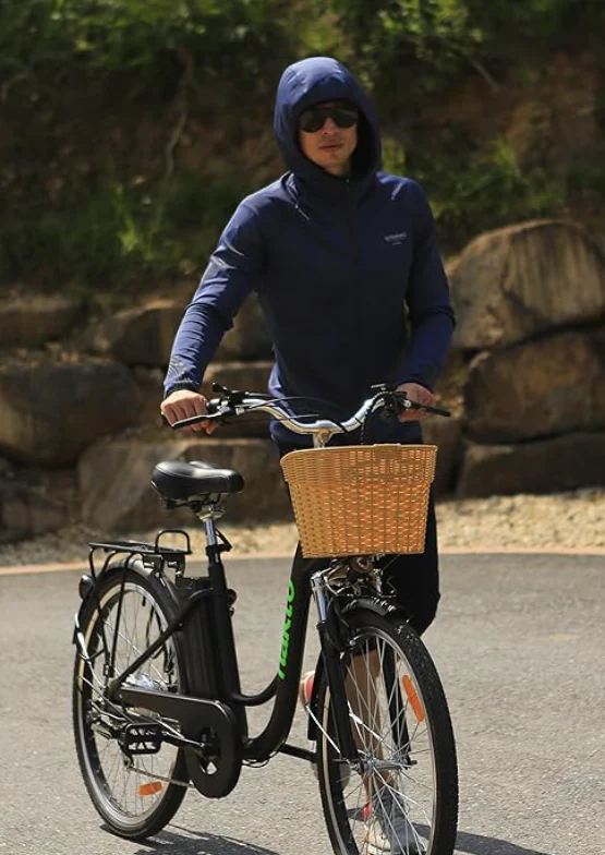 A5 Green Ride City E Bicycle unisex - Image 10