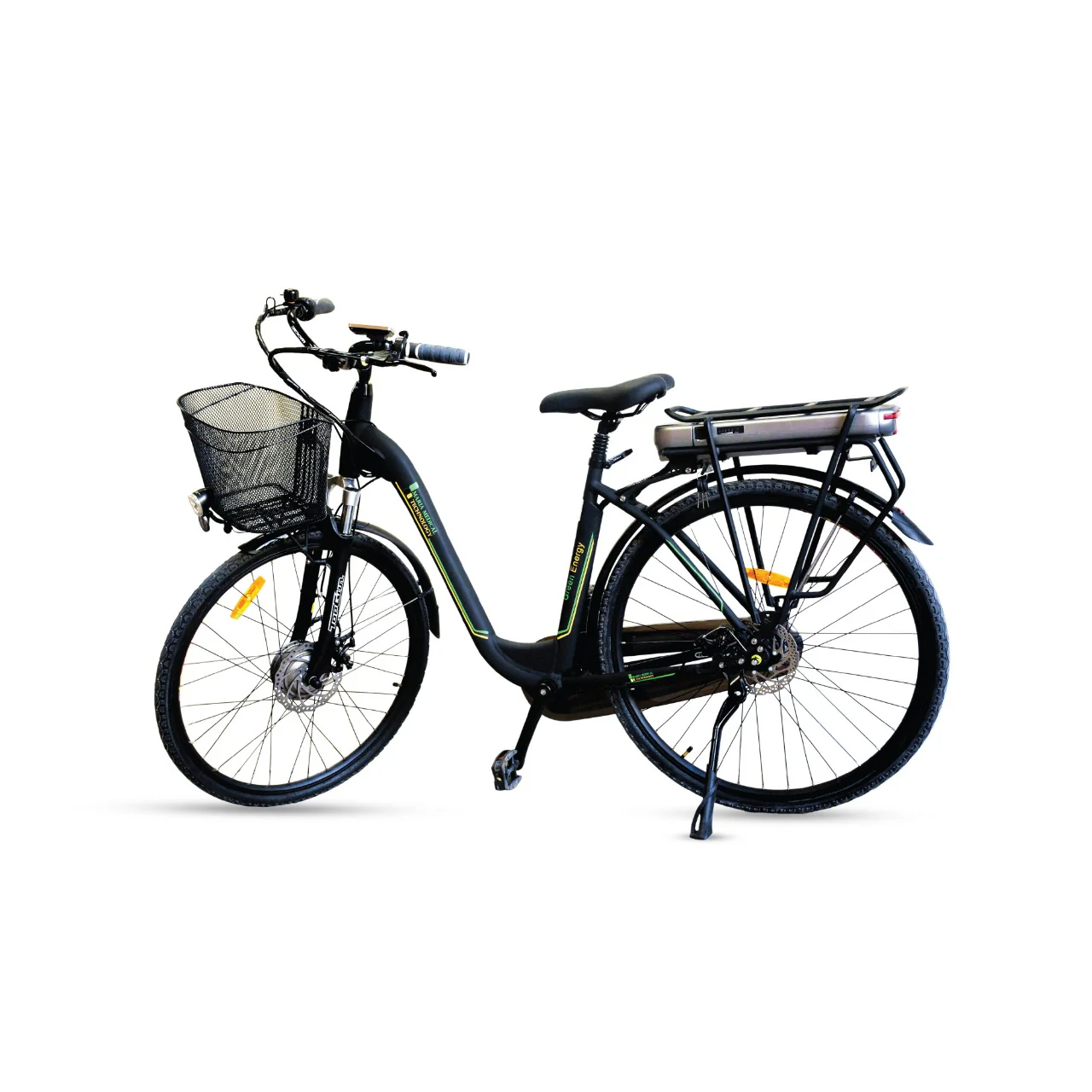 A5 Green Ride City E Bicycle unisex - Image 8