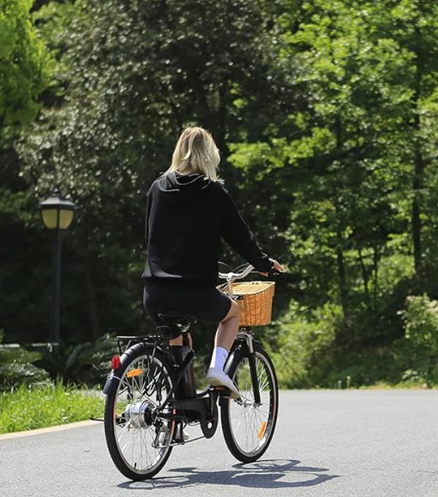 A5 Green Ride City E Bicycle unisex - Image 9