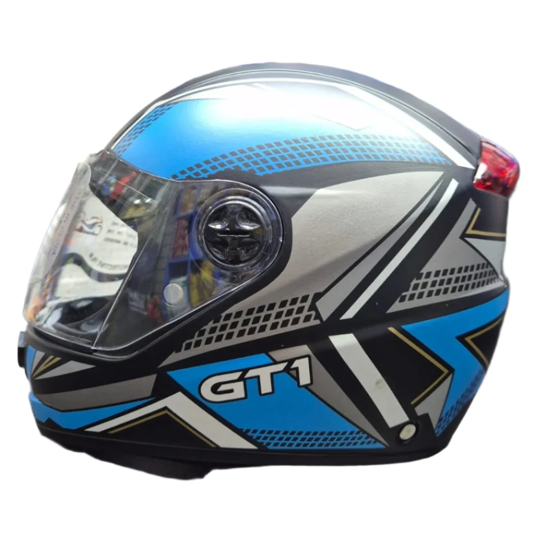 GT1 Decor Full Face Motor Sport Helmet for Bikes & Scooters - Image 3