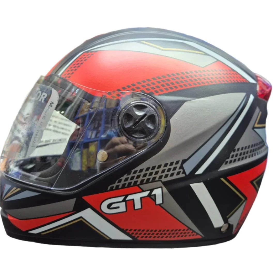 GT1 Decor Full Face Motor Sport Helmet for Bikes & Scooters - Image 4