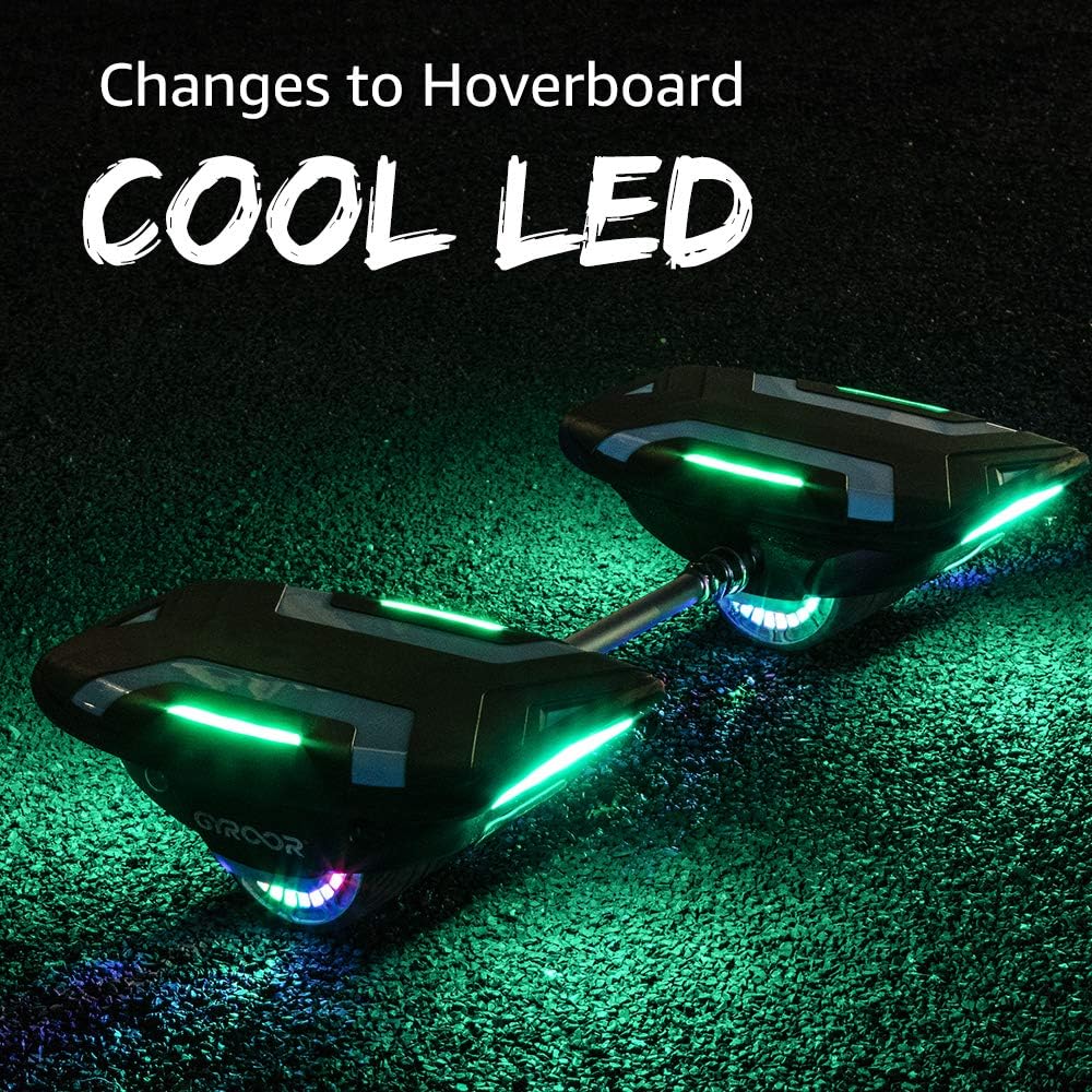 Gyroor S300 electric Hoverboard Hovershoes with LED Lights self balancing for kids & adults - Image 3