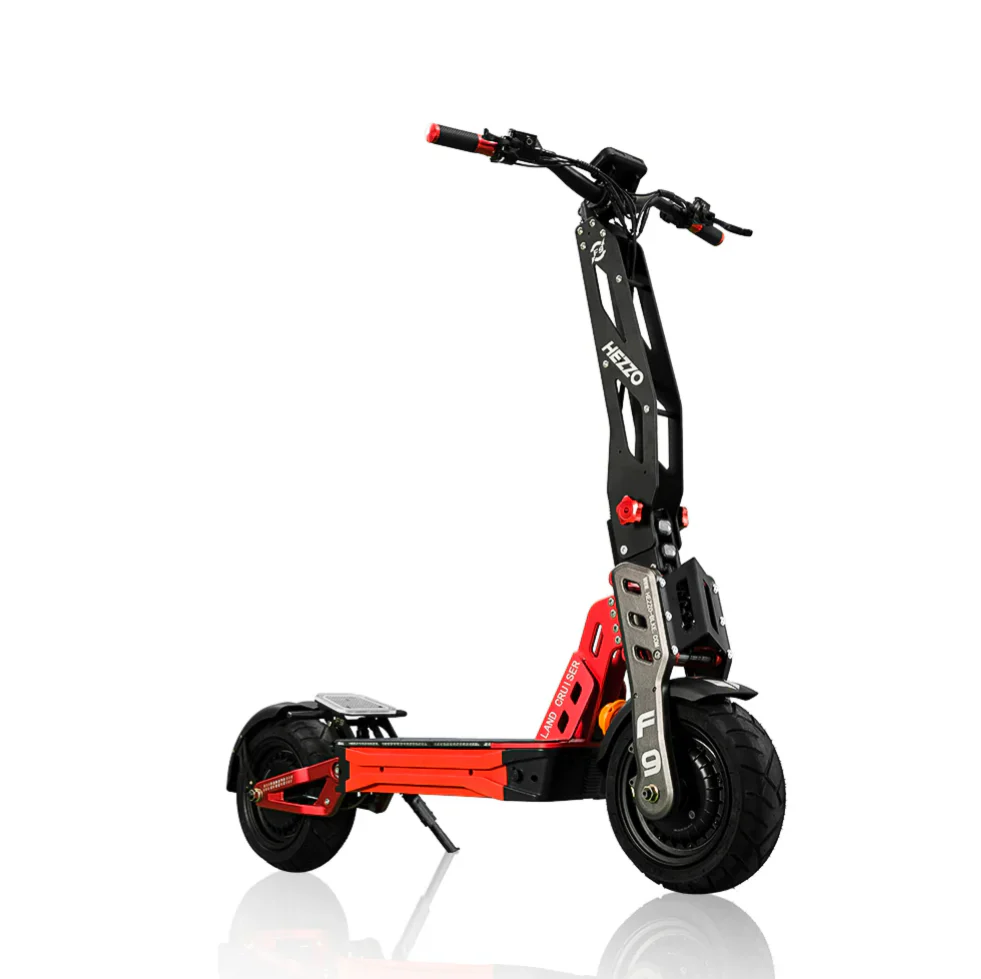 Land cruiser F9 Electric Scooter 2024 Off Road |100km Range| Fast|4000W dual motor|60V - Image 4