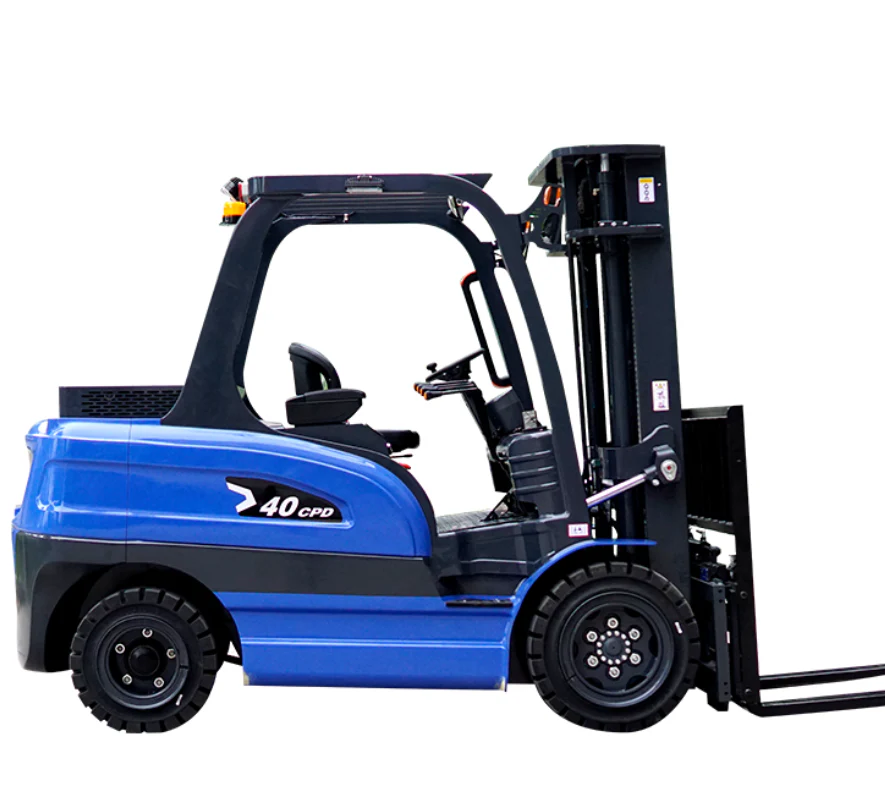High Efficiency Industrial Electric Forklift 2-4 Ton CE Farm Battery Forklift 4 Wheel Forklift - Image 6