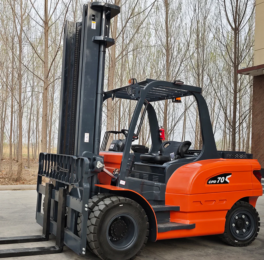 High Efficiency Industrial Electric Forklift 2-4 Ton CE Farm Battery Forklift 4 Wheel Forklift - Image 7