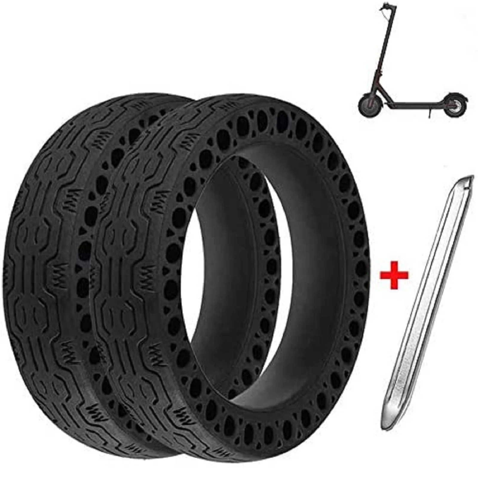 Honeycomb Rubber 8.5 Inch Tire Solid Tire for Xiaomi M365 Pro Scooter