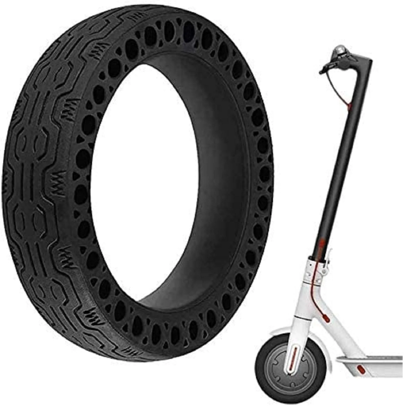 Honeycomb Rubber 8.5 Inch Tire Solid Tire for Xiaomi M365 Pro Scooter - Image 2