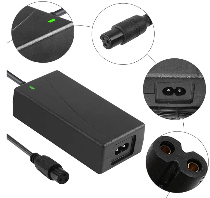Hoverboard Charger Electric Scooter Charger, 42V 2A - Image 5