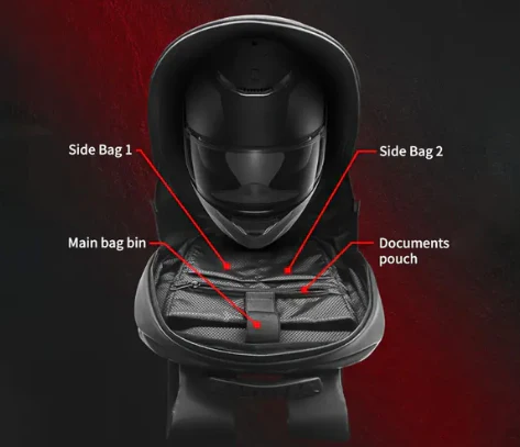 Iron Man Crown LED Display Smart Backpack – Ultimate Rider Visibility & Style - Image 10