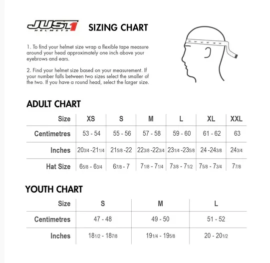JUST1 Kids Rockstar 2.0 Matte Helmet – Lightweight Youth Motocross Helmet - Image 4