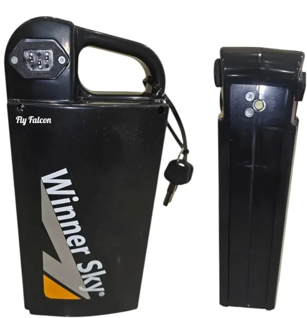 K11 Electric Bike Replaceable Battery 48V 12Ah with Lockable key - Image 2