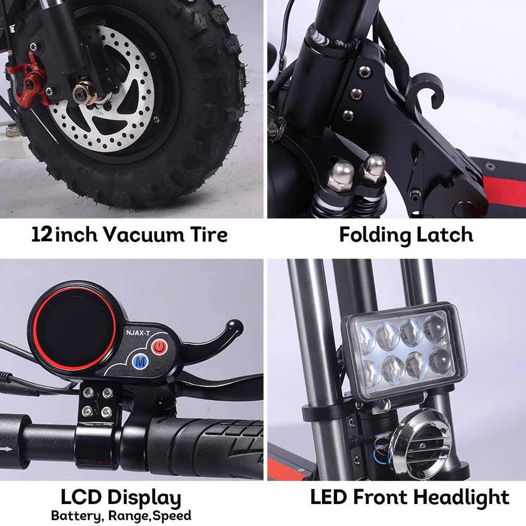 Beast Explorer Pro Electric Scooter 4000W - Image 8