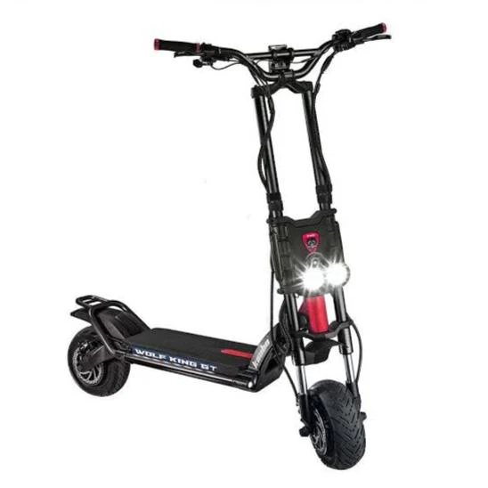 Kaabo Wolf King GT Pro Electric Scooter 72V 35Ah samsung Black