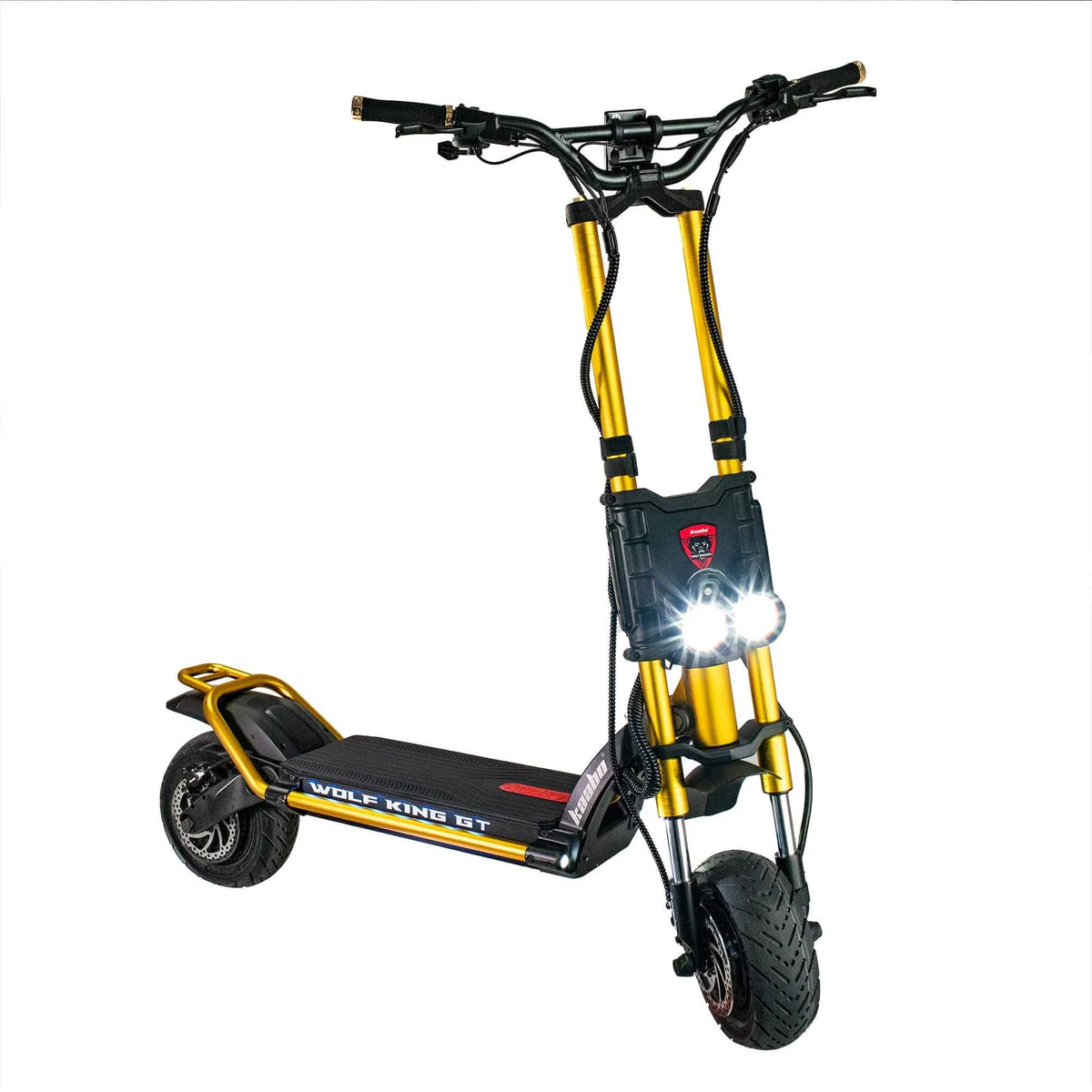 Kaabo Wolf King GT Pro Electric Scooter 72V 35Ah samsung Black - Image 7