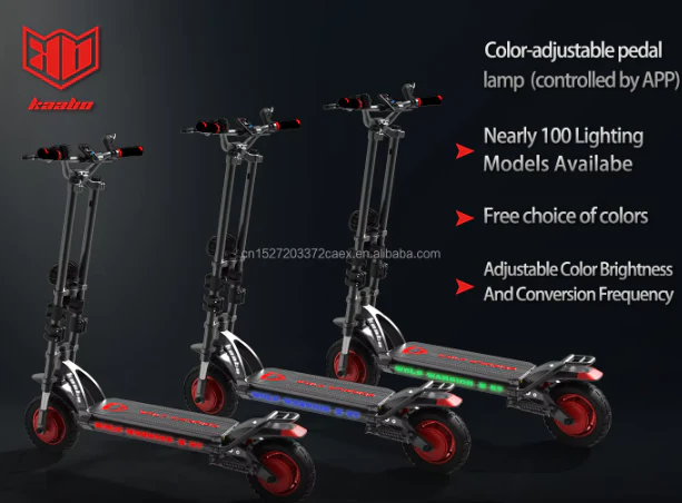 KAABO Wolf Warrior X GT Electric Scooter 60V 28.8Ah 1100W Dual Motor Powered - Image 8