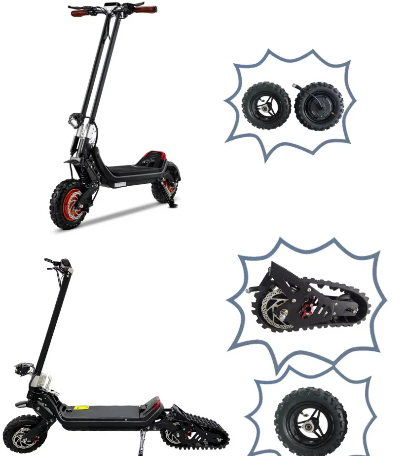 Kachbe Electric Scooter 3 IN 1  E scooter Skiboard snowmobile 48V 1500W - Image 7