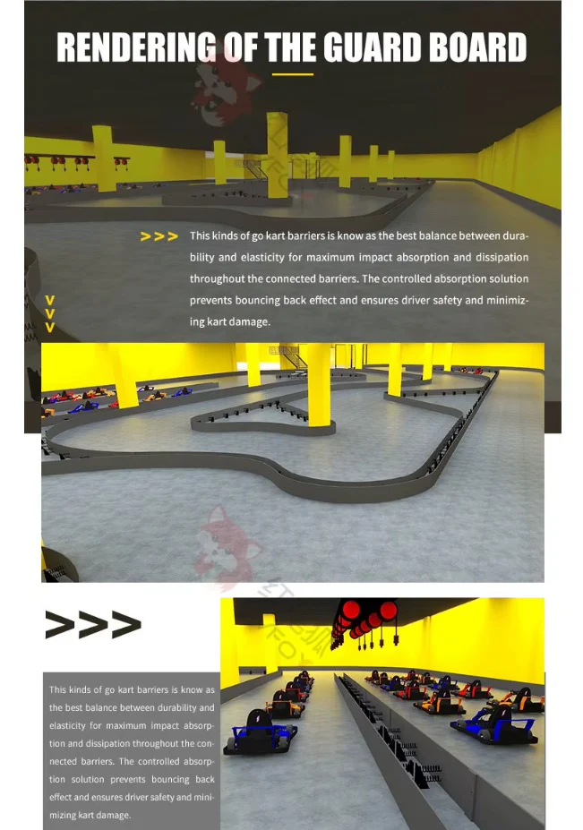 Karting Crash Barrier Road Barriers Tracks Go Kart Track Permanent - Image 6