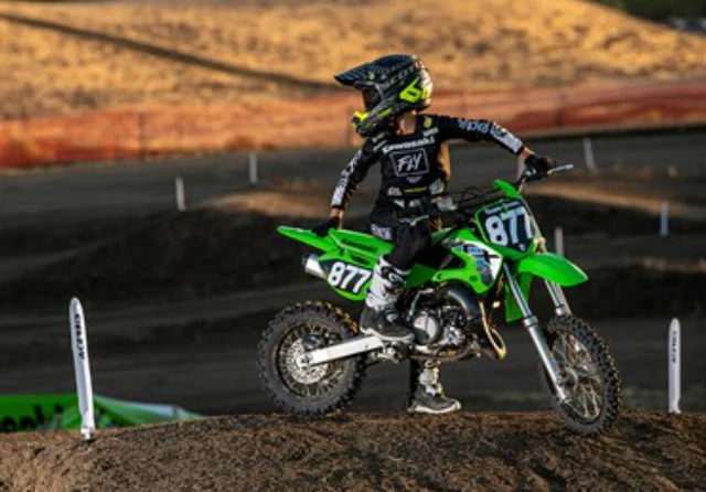 2026 Kawasaki KX65 kids & Teens Dirt Bike Age 7-16 - Image 5