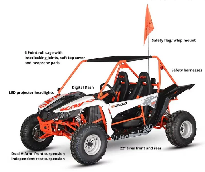Kayo - S200 - Off Road UTV Model 2025 - Image 3
