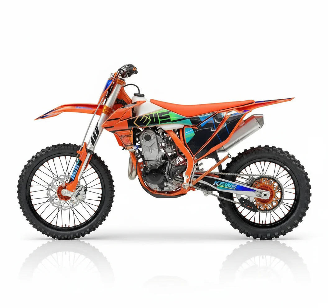 KEWS DIRT BIKE-PETROL -Black 450CC 80Kmh Speed - Image 13