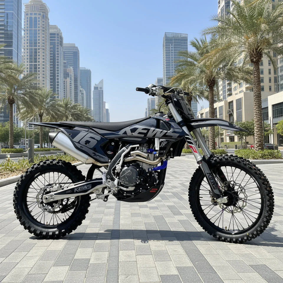 KEWS DIRT BIKE-PETROL -Black 450CC 80Kmh Speed - Image 6