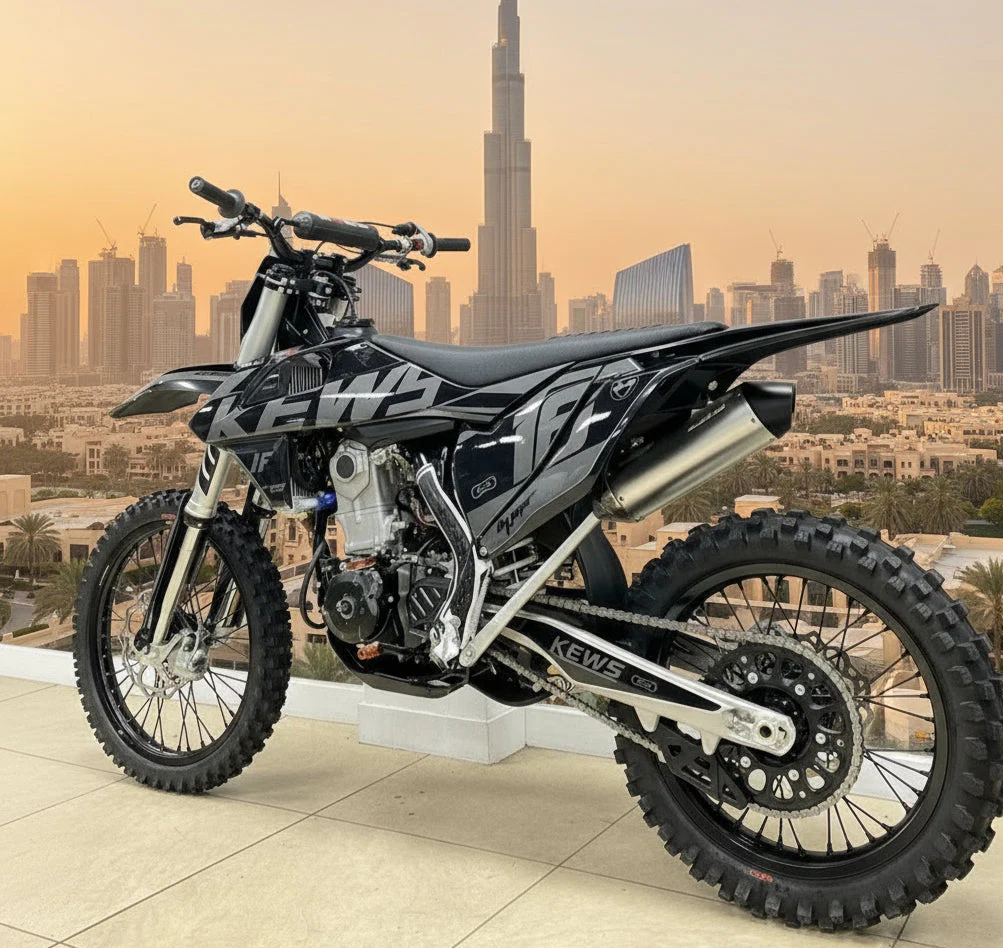 KEWS DIRT BIKE-PETROL -Black 450CC 80Kmh Speed - Image 7