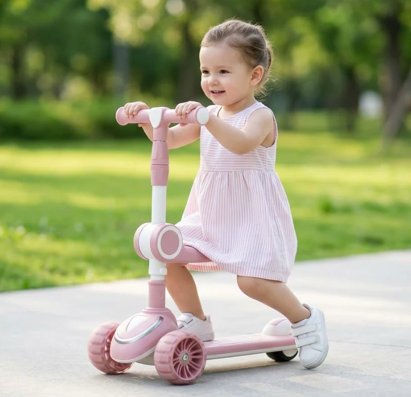 Kids’ Adventure Manual Scooter 2-in-1 Age 2-12 Years