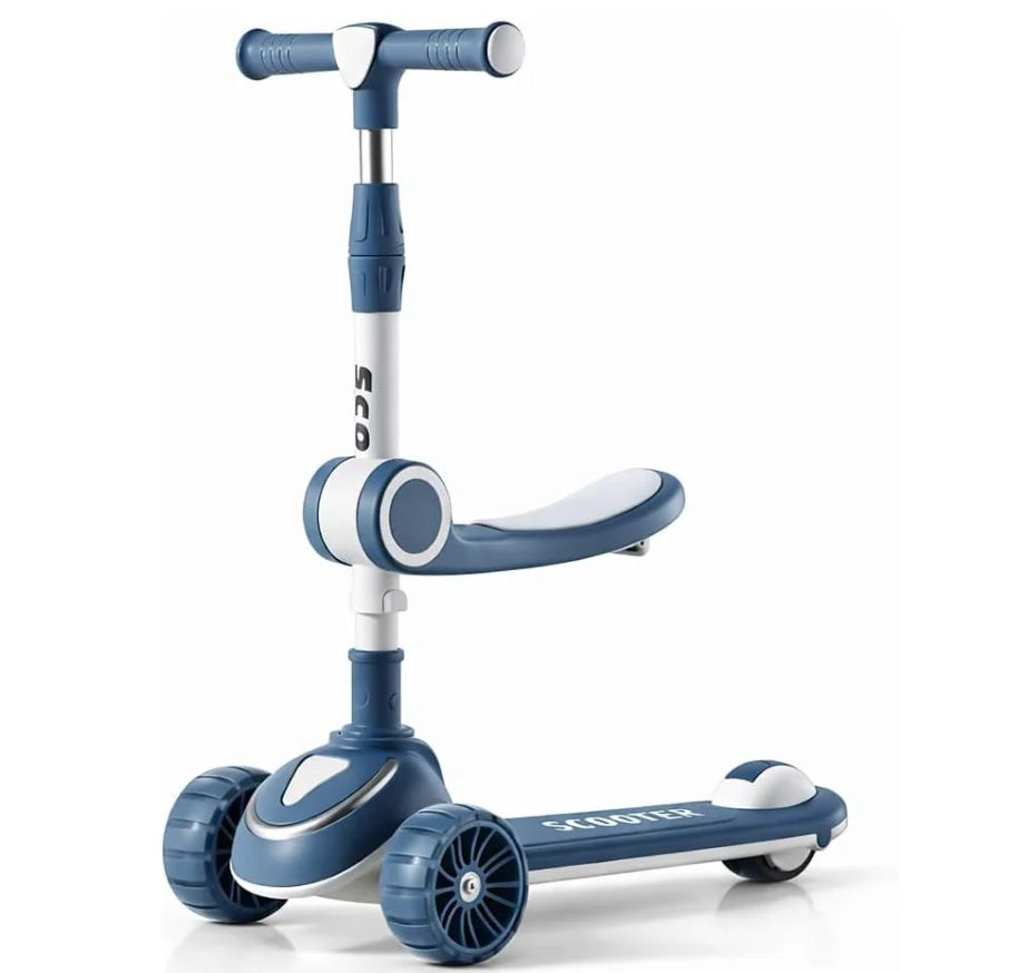 Kids’ Adventure Manual Scooter 2-in-1 Age 2-12 Years - Image 2