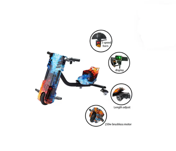 Kids Electric 360° drifting bike Age 6+ - Image 2