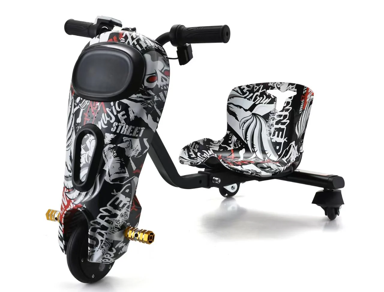 Kids Electric Drifter 360 Spinner With Music & Lights